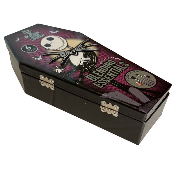 The Nightmare Before Christmas Makeup Brush & Blending Set w/ Keepsake Box - NEW - Picture 3 of 9